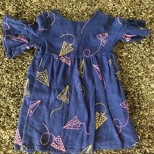 Toddler 3/4T Flutter sleeve dress / top